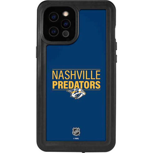 NHL Nashville Predators Lineup iPhone 12 Pro Max Waterproof Case