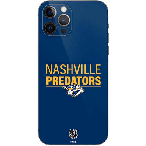 NHL Nashville Predators Lineup iPhone 12 Pro Skin