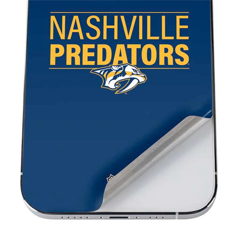 NHL Nashville Predators Lineup iPhone 12 Pro Skin
