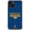 NHL Nashville Predators Lineup iPhone 13 Clear Case