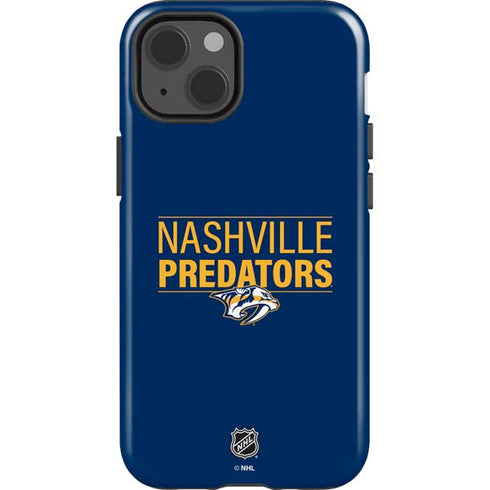 NHL Nashville Predators Lineup iPhone 13 Impact Case