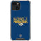 NHL Nashville Predators Lineup iPhone 14 Clear Case