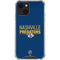 NHL Nashville Predators Lineup iPhone 14 Plus Clear Case
