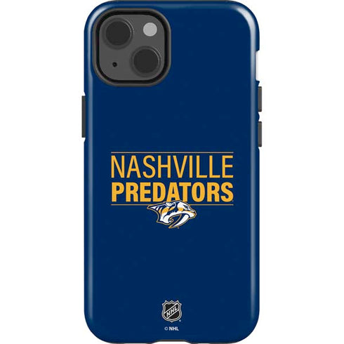 NHL Nashville Predators Lineup iPhone 14 Impact Case