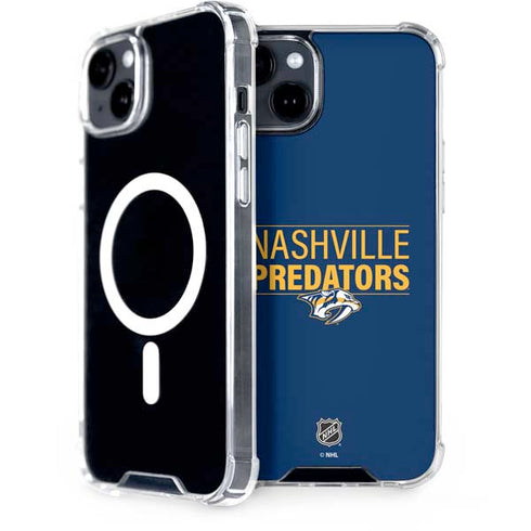 NHL Nashville Predators Lineup iPhone 15 Plus MagSafe Case