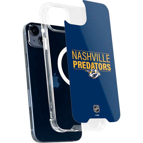 NHL Nashville Predators Lineup iPhone 15 Plus MagSafe Case