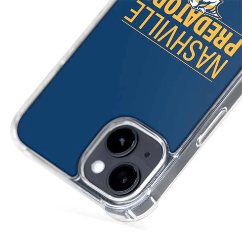 NHL Nashville Predators Lineup iPhone 15 Plus MagSafe Case