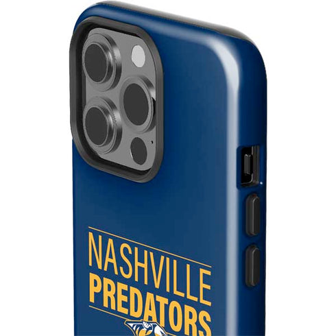 NHL Nashville Predators Lineup iPhone 14 Pro Impact Case