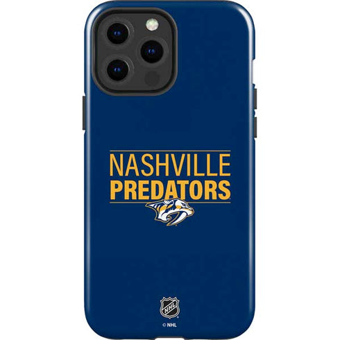 NHL Nashville Predators Lineup iPhone 15 Pro Max Impact Case