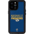 NHL Nashville Predators Lineup iPhone 14 Pro Max Waterproof Case