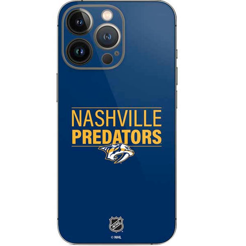 NHL Nashville Predators Lineup iPhone 14 Pro Skin