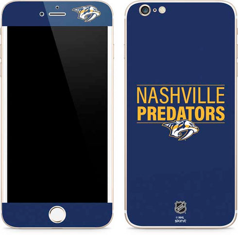 NHL Nashville Predators Lineup iPhone 6/6s Plus Skin