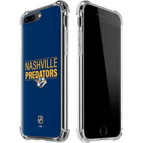 NHL Nashville Predators Lineup iPhone 7/8 Plus Clear Case