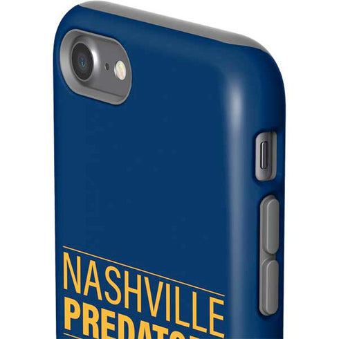 NHL Nashville Predators Lineup iPhone SE (2nd & 3rd Gen) Pro Case