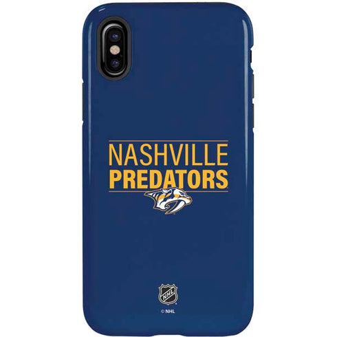 NHL Nashville Predators Lineup iPhone X Pro Case