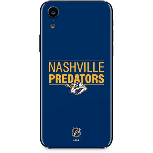 NHL Nashville Predators Lineup iPhone XR Skin