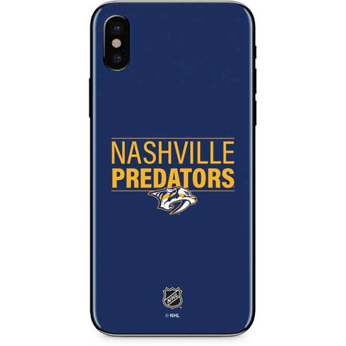 NHL Nashville Predators Lineup iPhone XS Max Skin