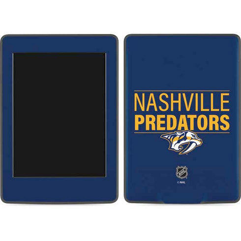 NHL Nashville Predators Lineup Amazon Kindle Skin