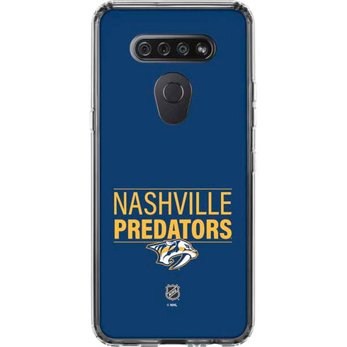 NHL Nashville Predators Lineup LG K51/Q51 Clear Case