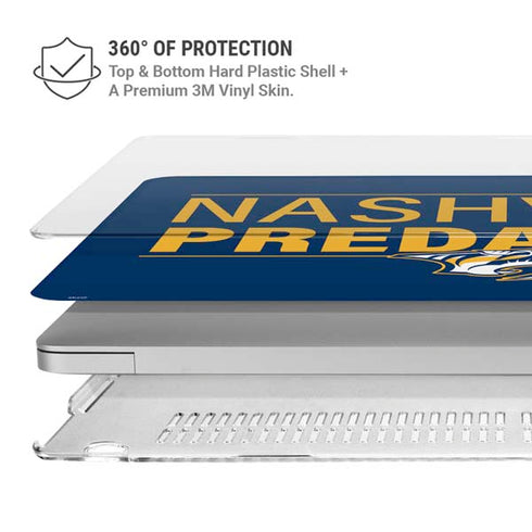 NHL Nashville Predators Lineup MacBook Air 13in M1 (2021) Case plus Skin