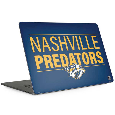 NHL Nashville Predators Lineup Apple MacBook Pro 15-inch Skin