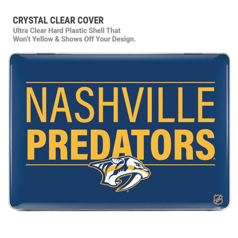 NHL Nashville Predators Lineup MacBook Pro 16in (2021-25) Case plus Skin