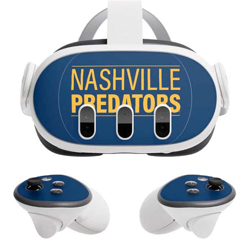 NHL Nashville Predators Lineup Meta Quest 3 Skin