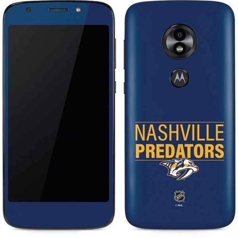 NHL Nashville Predators Lineup Moto E5 Play Skin