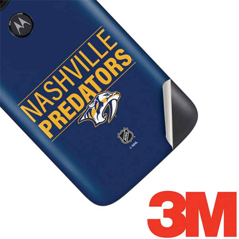 NHL Nashville Predators Lineup Moto E5 Play Skin