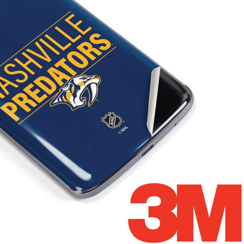 NHL Nashville Predators Lineup Moto E5 Plus Skin
