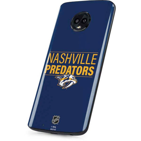 NHL Nashville Predators Lineup Moto G6 Skin
