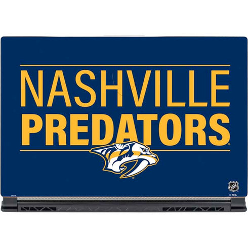 NHL Nashville Predators Lineup MSI GS65 Stealth Laptop Skin