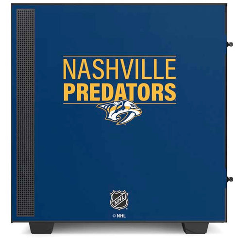 NHL Nashville Predators Lineup NZXT H510 Compact ATX Mid-Tower Case Skin