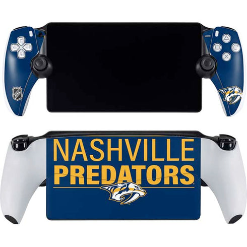 NHL Nashville Predators Lineup PlayStation Portal Remote Player Skin