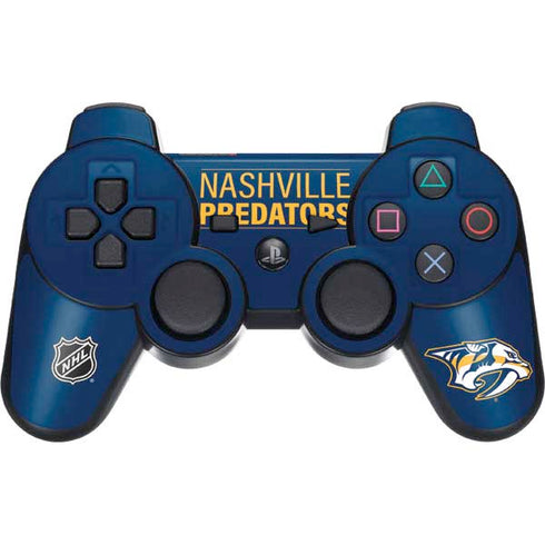 NHL Nashville Predators Lineup PS3 Dual Shock wireless controller Skin