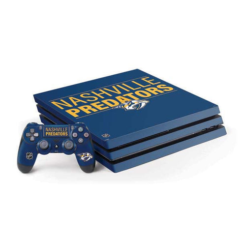 NHL Nashville Predators Lineup PS4 Pro Bundle Skin