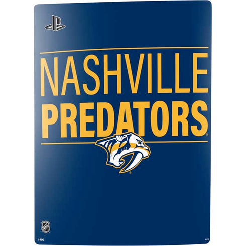 NHL Nashville Predators Lineup PS5 Digital Edition Console Skin