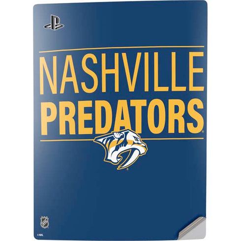 NHL Nashville Predators Lineup PS5 Digital Edition Console Skin