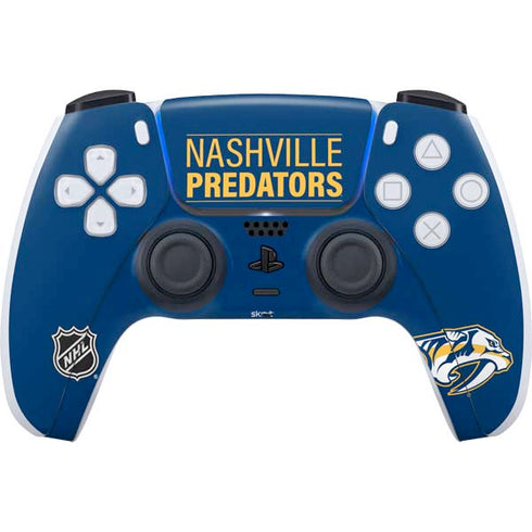 NHL Nashville Predators Lineup PS5 Controller Skin