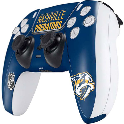 NHL Nashville Predators Lineup PS5 Controller Skin