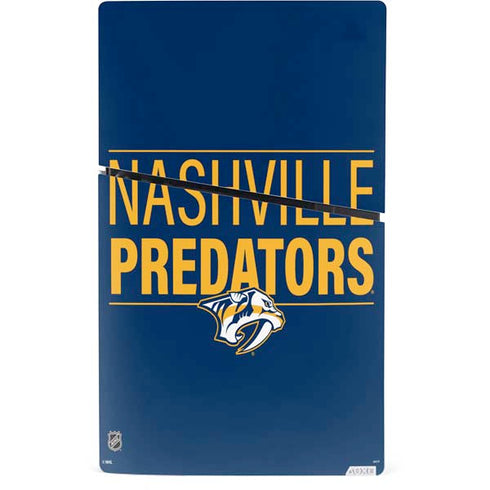 NHL Nashville Predators Lineup PS5 Slim Digital Edition Console Skin