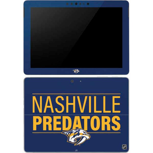 NHL Nashville Predators Lineup Surface Go Skin