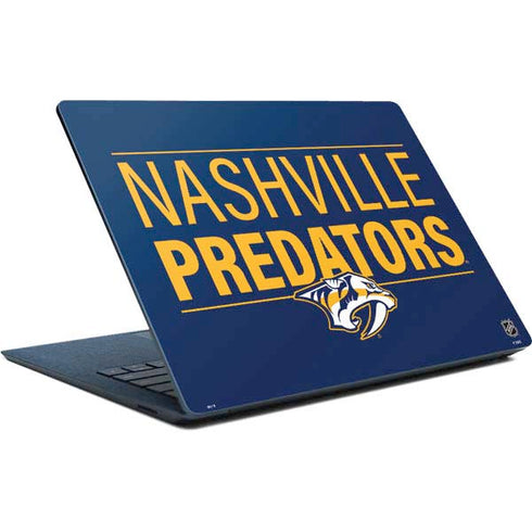 NHL Nashville Predators Lineup Surface Laptop Skin