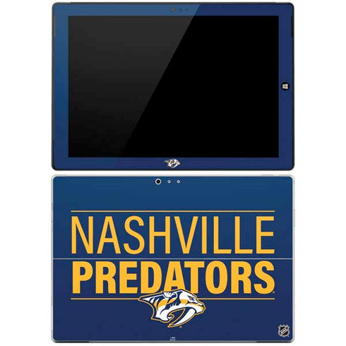 NHL Nashville Predators Lineup Surface Pro 3 Skin