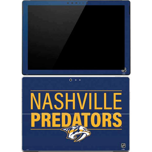 NHL Nashville Predators Lineup Surface Pro 4 Skin