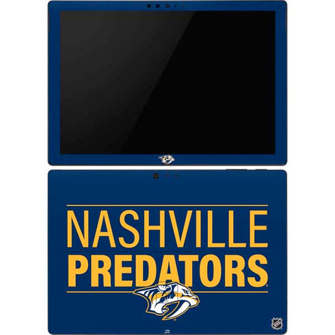 NHL Nashville Predators Lineup Surface Pro 6 Skin