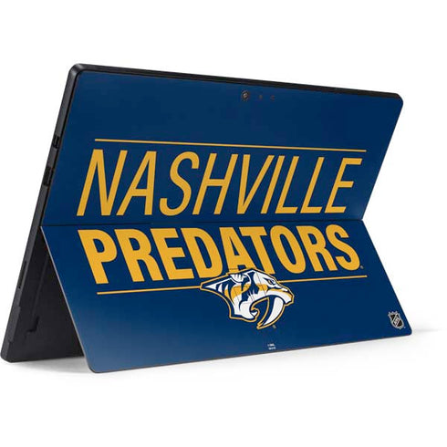 NHL Nashville Predators Lineup Surface Pro 6 Skin