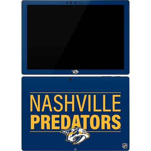 NHL Nashville Predators Lineup Surface Pro 7 Skin