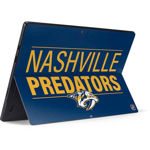 NHL Nashville Predators Lineup Surface Pro 7 Skin