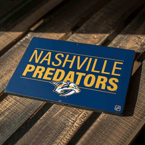 NHL Nashville Predators Lineup Surface Pro 7 Skin
